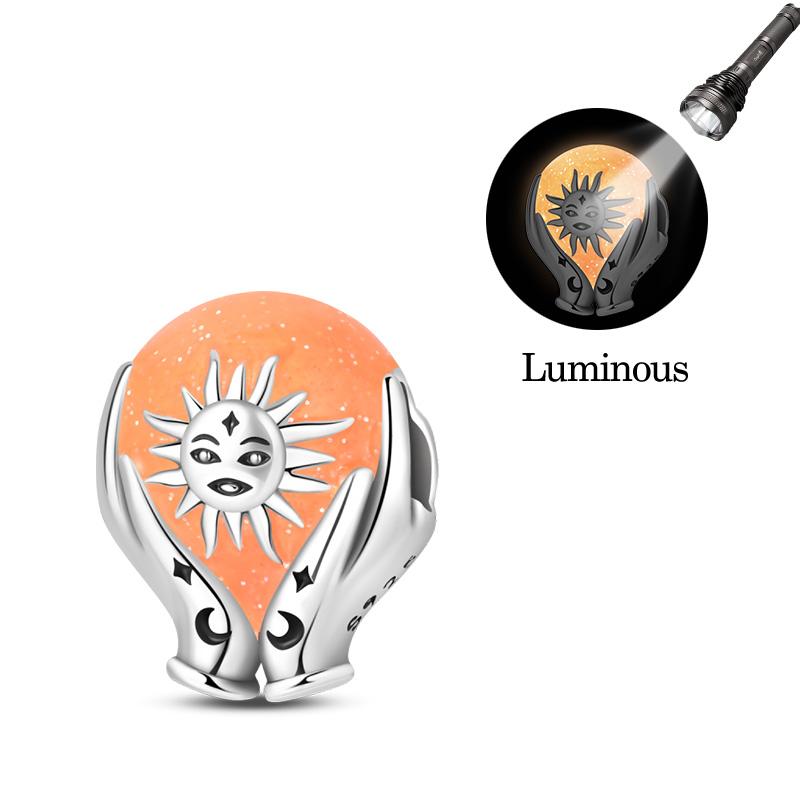 New 925 Silver Sun Stars And Moon Charms Beads For Women Fit Bracelet DIY Birthday Party Jewelry Gifts