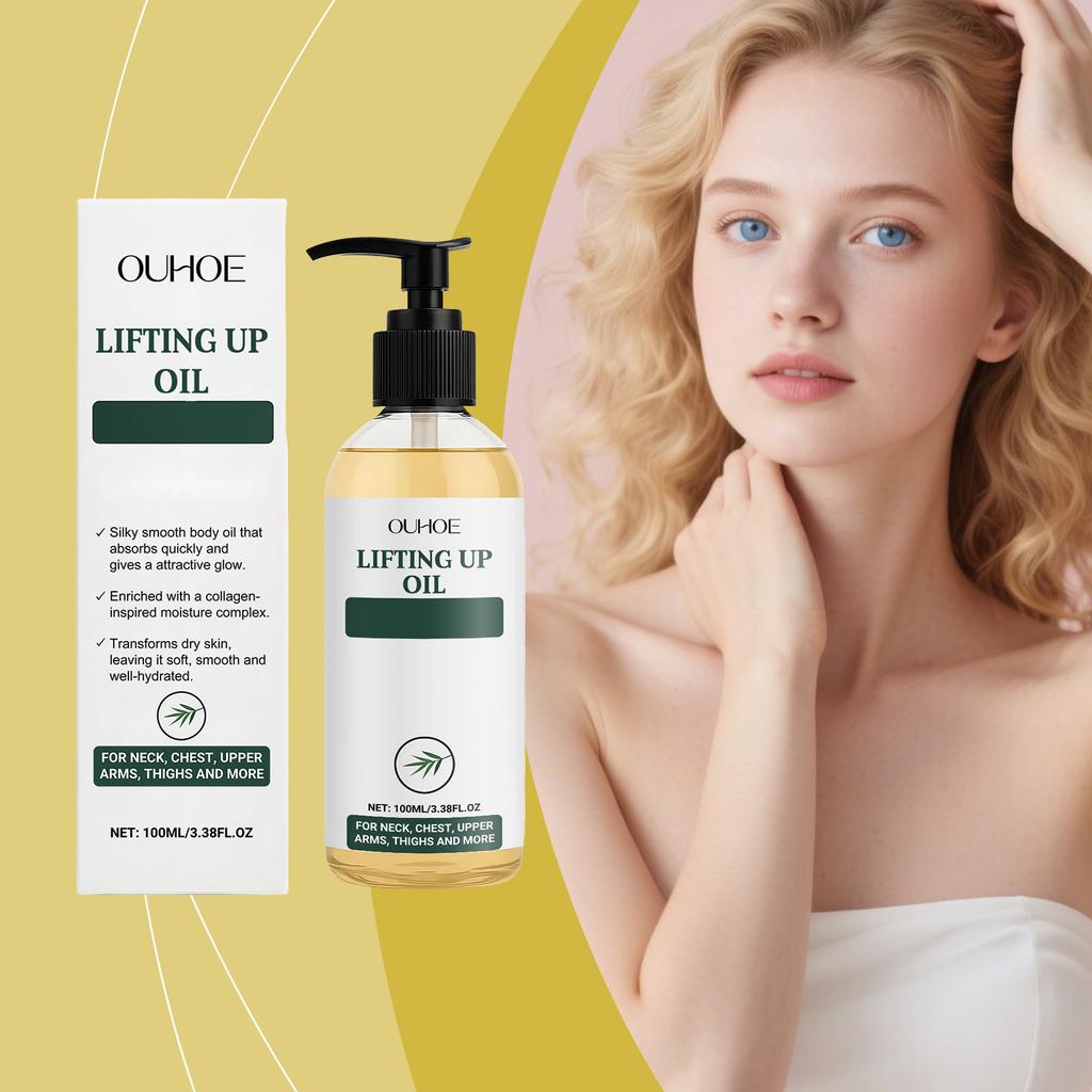 Collagen Firming Body Oil Deep Hydration Moisturizing Firming Arm Belly Excess Fat Whole Body Skin Massage Essential Oil 100ml