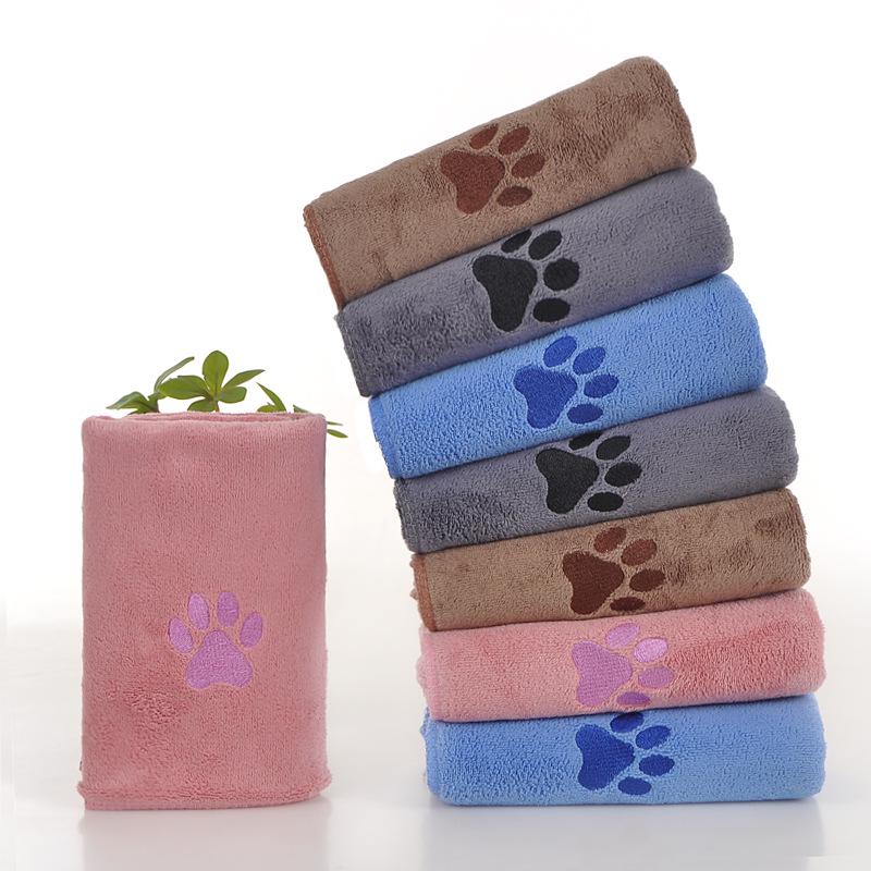 Ultra-absorbent Quick-dry Pet Bath Towel - Large Microfiber for Cats & Dogs