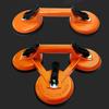 Aluminum Alloy Glass Suction Cup Large Ceramic Tile Holder Vacuum Single Claw Two Claw Three Claw Glass Suction Cup Plate Handle