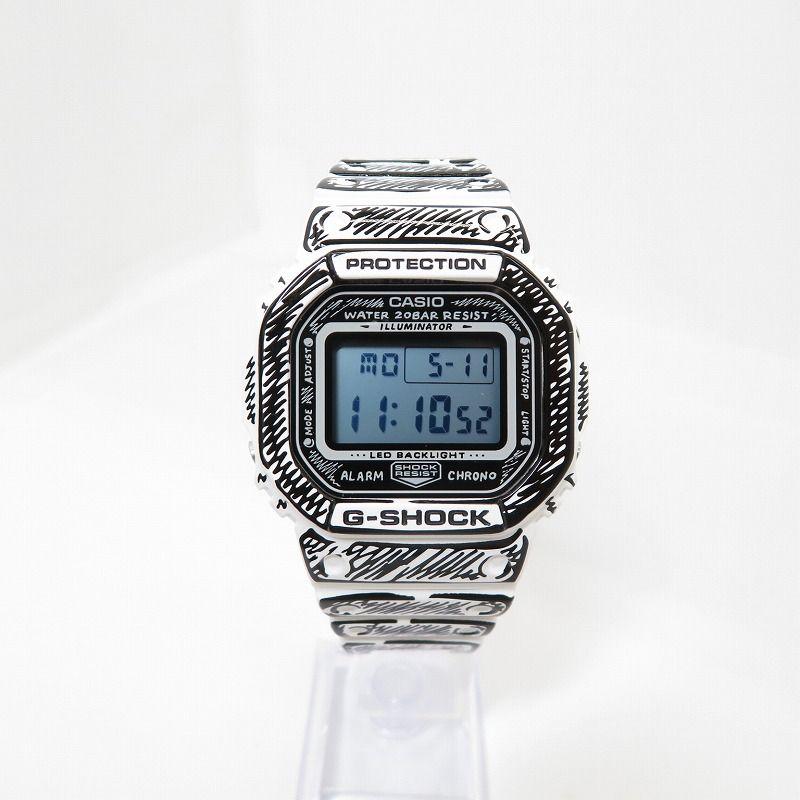 [Seto Ohashi Store] Used G-SHOCK | G-Shock Watch Ana-Digi Quartz 5600 SERIES DW-5600JV-7JR Black [131]