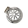 Stainless Steel Small Male Chastity Device Ergonomic Design Stealth Lock for Adults Solitary Extreme Confinement Cage