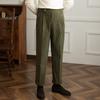 Autumn and winter corduroy drape pants nine-point pants men's hot-selling straight casual pants