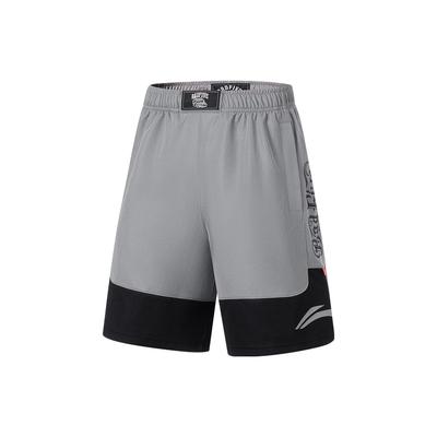 X Mister Cartoon BadFive Basketball Shorts 'Grey Black' Men's AAPT045-9