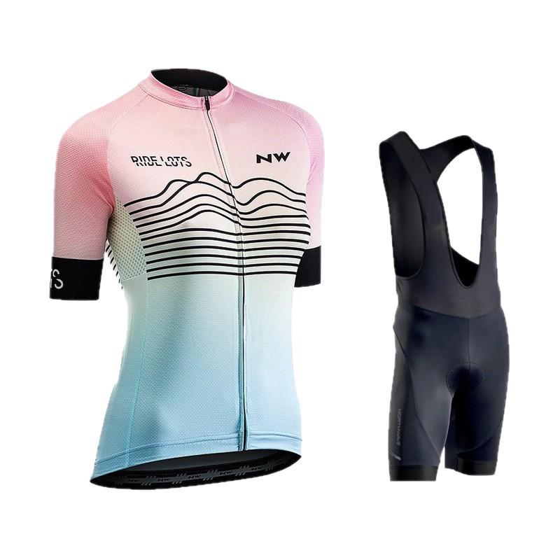 2026 Cycling Suit Short Sleeve Suit Women's Team Edition Tour De France Cycling Sunscreen Suit Sweating and Breathable