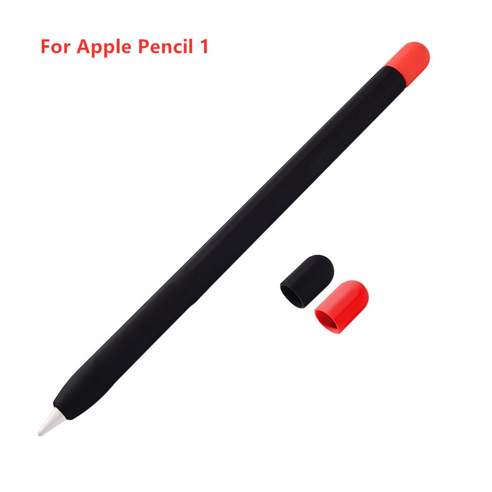 Soft Silicone Pen Cover Protector For Apple Pencil 1st 2nd Generation Touchscreen Stylus Pen 2 1 Anti Slip Protective Case Cover
