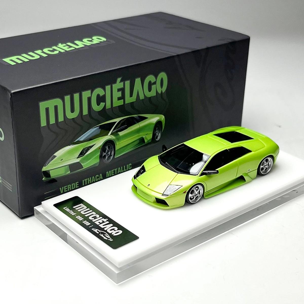 Neu auf Lager Cl Cars Lounge 1:64 Lamborghini Murielago Silbernes Harzmodell Miniaturmodell Erste Generation Auto Spielzeug Kindergeschenk black