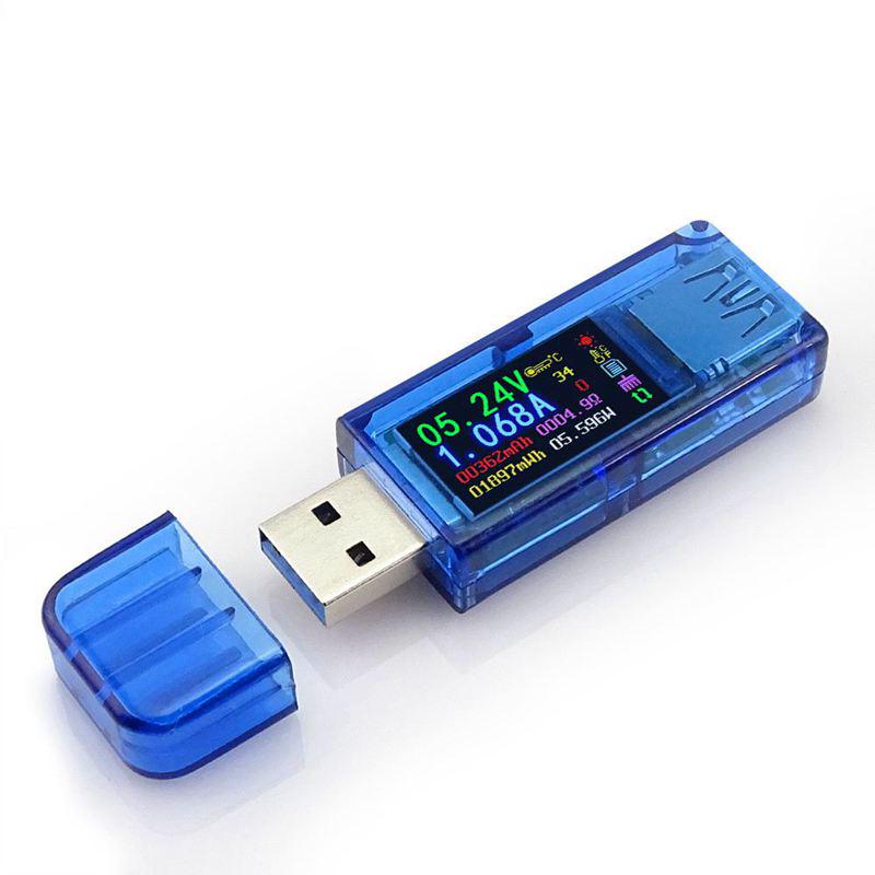 Chargeur USB DC 3.2-10V Docteur DEL courant tension Meter Testeur voltmètre ampèremètre