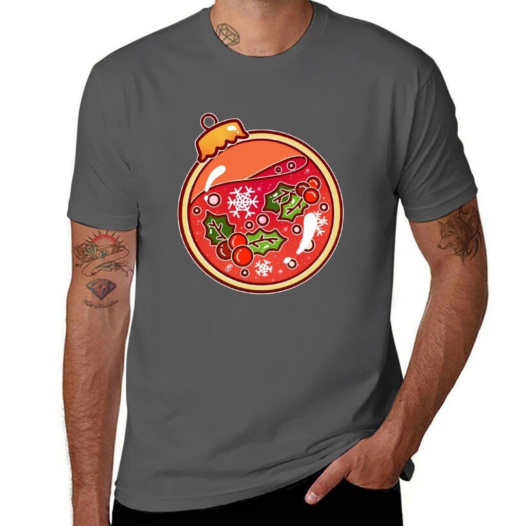 Glass Christmas Ornaunisext Tshirt Lightweight Cooling Short Sleeve Tee