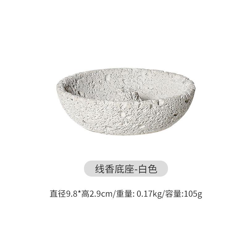 Handmade stone Incense Burner Suitable for Resin Sticks Cones charcoal Palo Santo Ideal for Meditation and Stylish Home Ambience