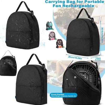 Kleine Werkzeugtasche Tragetasche für Outdoor-Ventilatoren Camping-Ventilator Tragetasche Tragbare Ventilator Schutzhülle mit Griff für Camping-Ventilator
