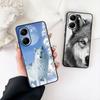 Animal Stalking Wolf Art Phone Case for Samsung Galaxy S22 S21 S20 FE Ultra Plus A35 A36 A37 A33 A34 A04 A71 Cover Casing