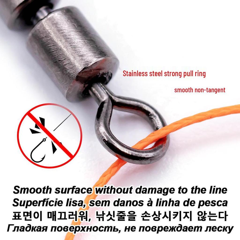 High-Speed Triple Swivel Connector for Sea Fishing - Fishing Gear & Accessories
