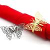 Set Of 12 Elegant Butterfly Napkin Rings Accessory For Enhancing Dining Ambiances At Weddings And Festival Meals