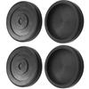 4pcs Round Rubber Arm Pads 5715017 For Benpak lifts and Dannmar lifts