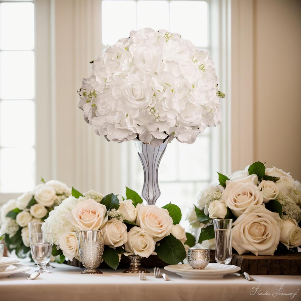 Artificial Wedding Flower Ball Table Flores Arificiales Decoracion Flower Rose Valentine's Day Stage Party Banquet Decoration