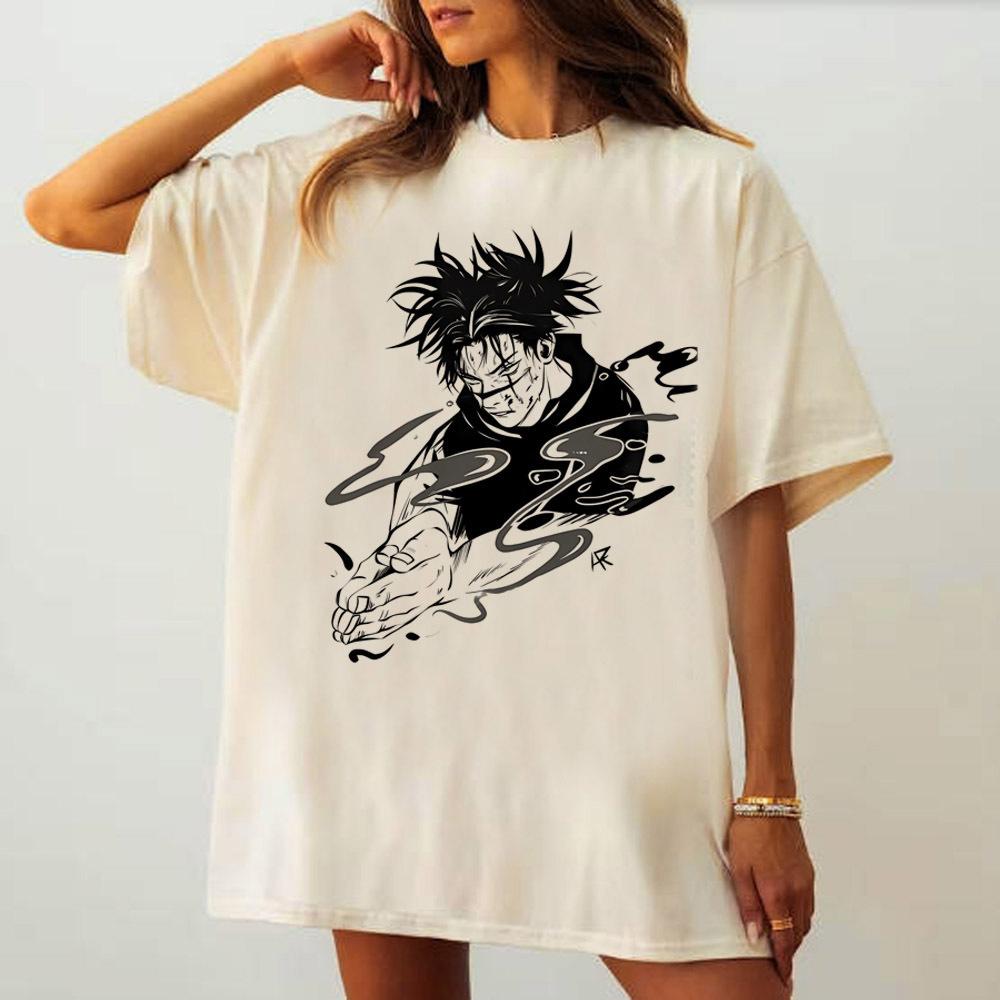 Choso tshirt girl hip hop Gothic Retro graphic shirt anime streetwear Colorful Pastel