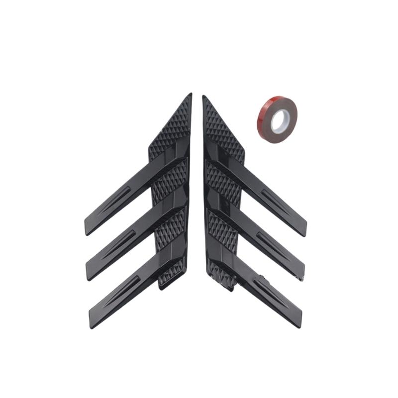 

Универсальный пластиковый боковой сплиттер-спойлер заднего окна для автомобилей и внедорожников с клейкой установкой Улучшает аэродинамику