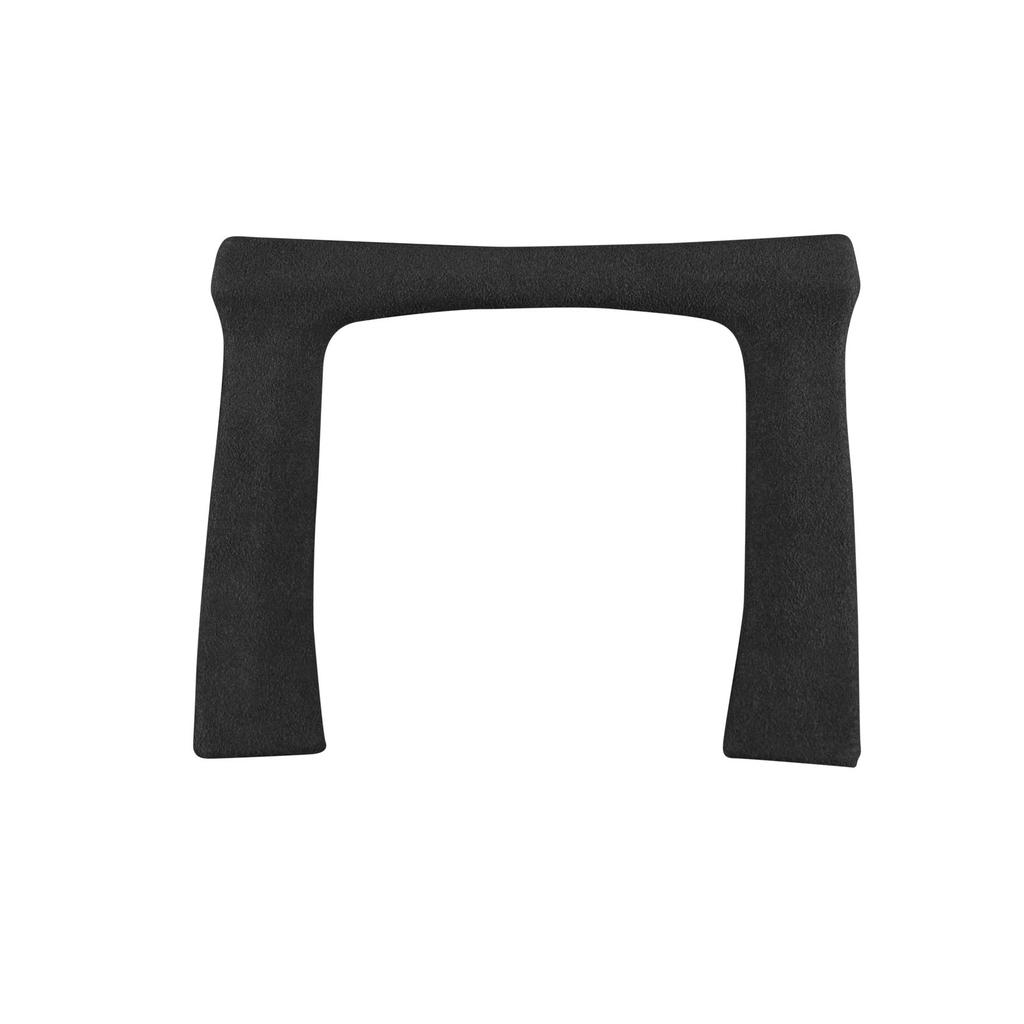 For Honda Civic 10th 2016- Red Suede Automatic Gear Shift Surround Panel Trim Cover Car Interior Modification Accessories