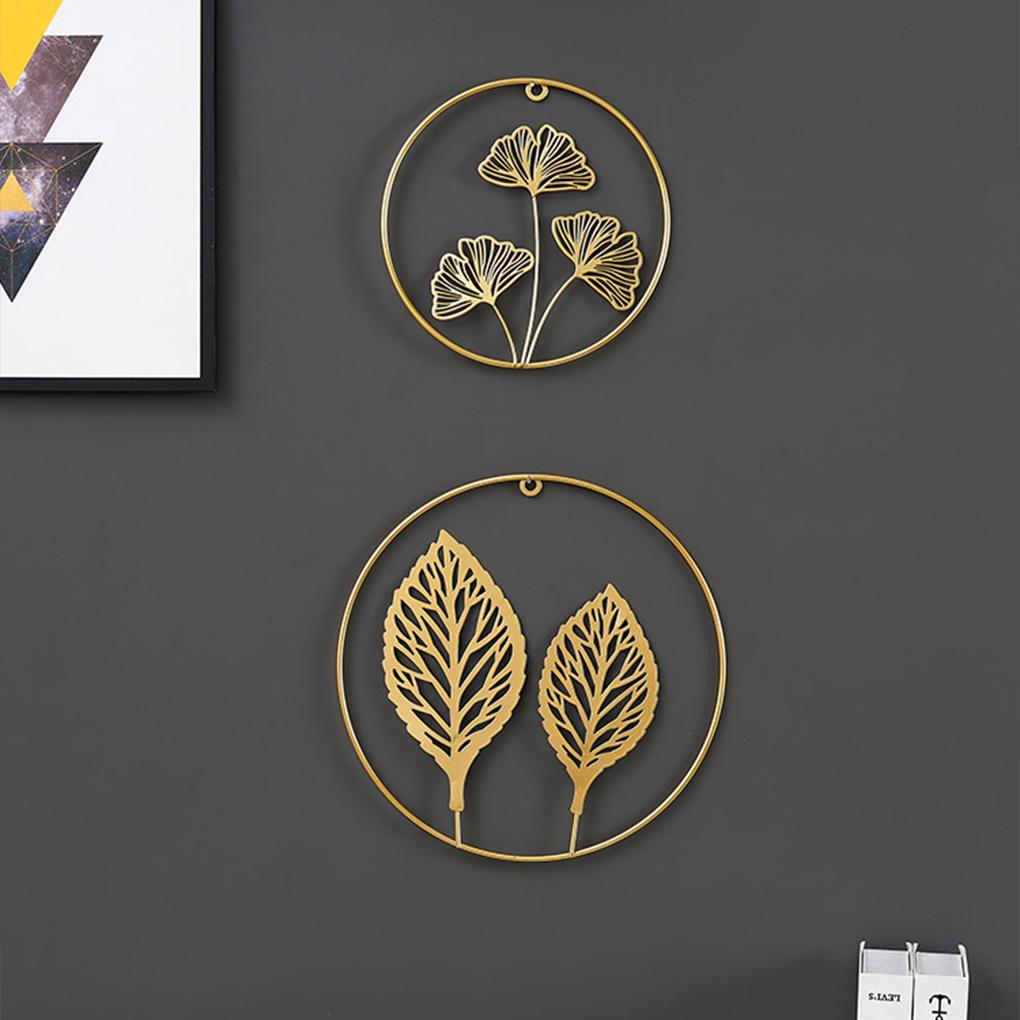 Exquisite Craft Leaf Wall Art Decor Durability And Countryside Charm Anti-corrosion Wall Decoration