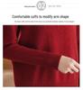 Women's 2025 Autumn/Winter Soft Knit Half-High Collar Pullover Sweater, Loose Fit and Warm.