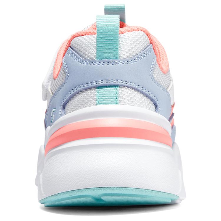 Skechers Kids Comfortable Versatile Fashion Color Block Design Velcro Dad Shoes Kids Sneakers White Blue 319007L-WMLT