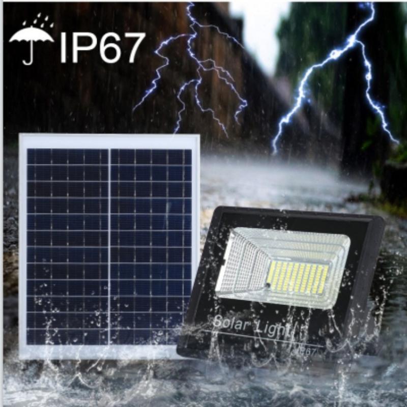 50-300W Solar Lamps Outdoor Lighting Garden Light Flood Light Household Rural Street Lamps Super Bright Waterproof Wall Lamp Hot