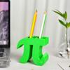 Math Festival Pi Pen Holder Green Stationery Box Multifunctional 3.14 Pi Day Gift  Desktop