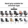 1 Pair Chair Armrest Covers Zippered Office Chair Armrest Protectors Universal Jacquard Stretchy Armrest Cover for Office Computer Chair