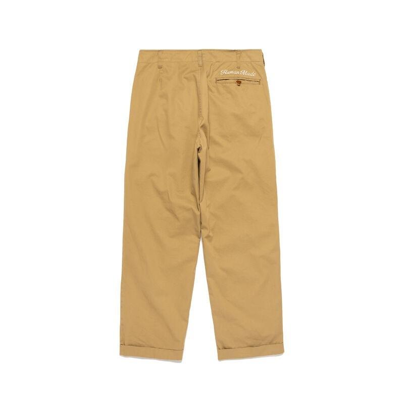 HUMAN MADE 2 Tuck Pants Beige