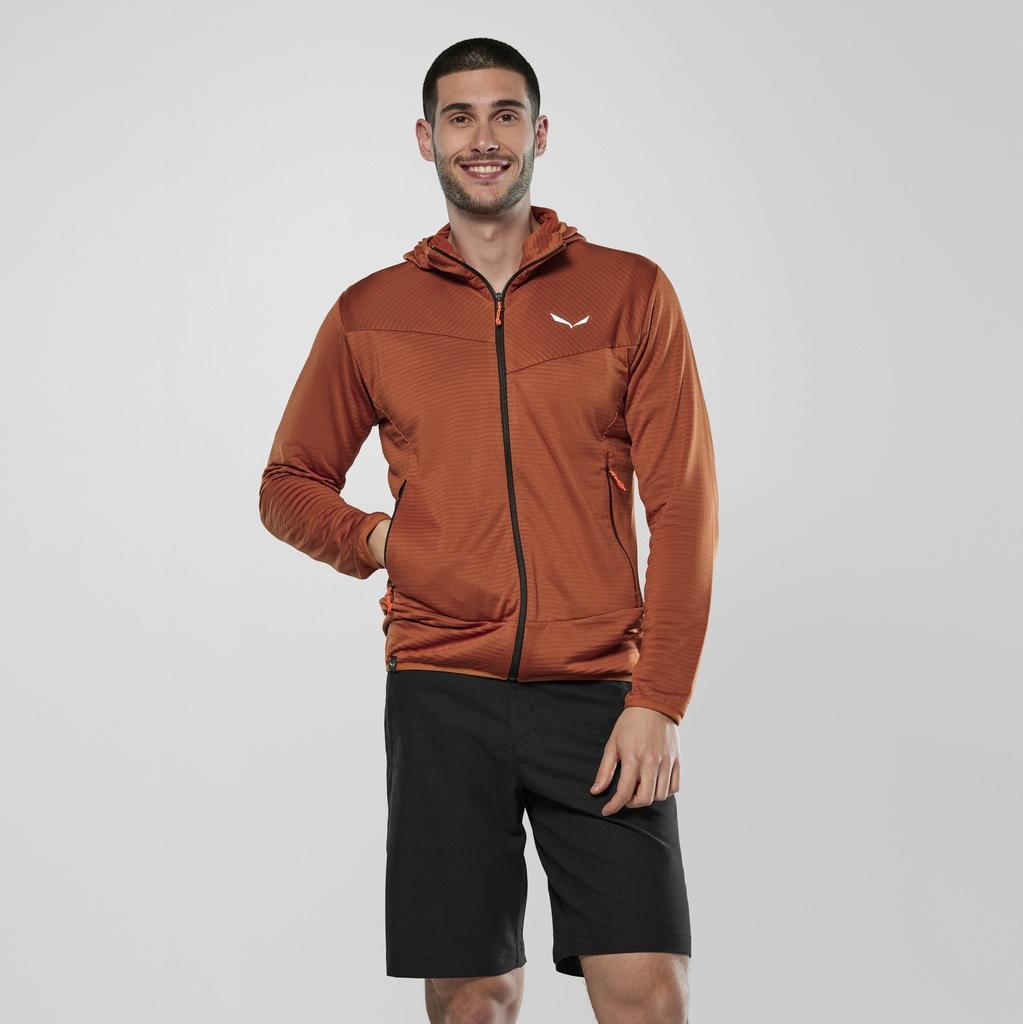 Salewa PUEZ ALTAVIA men's fleece sweatshirt brown 00-0000029136_7240 r S