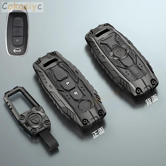 For Nissan Versa Maxima Rogue Armada Sentra Qashqai X-Trail 2/3/4/5Buttons 2022 2023 Accessories Car Zinc Alloy Key Case