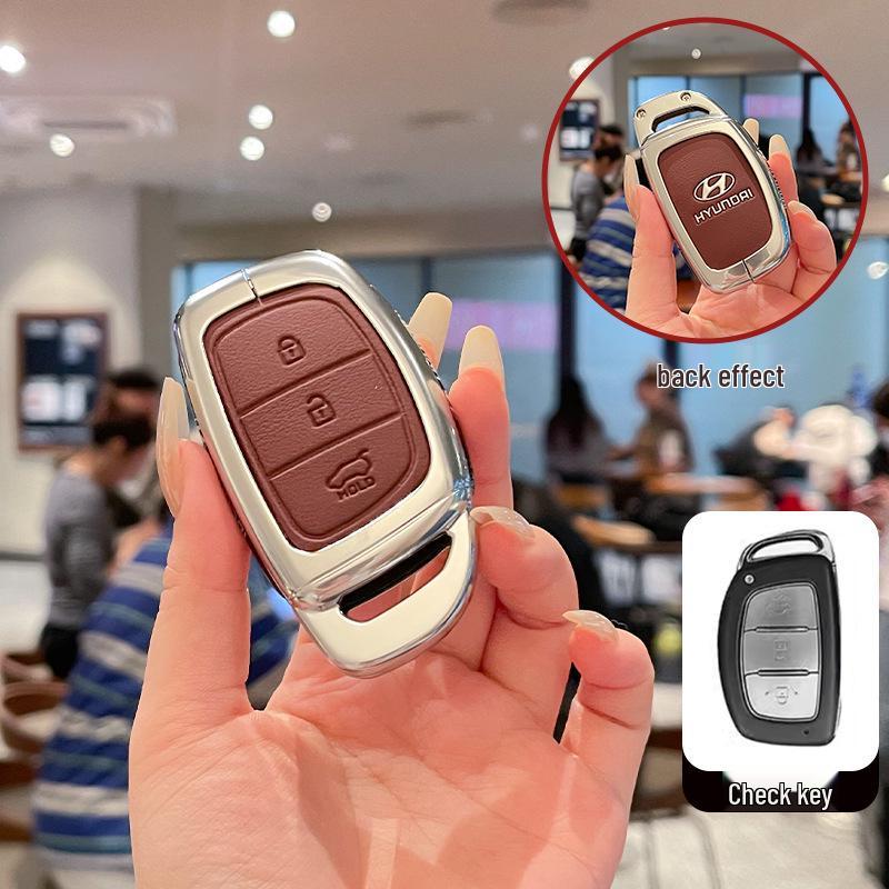 Hyundai Key Case Compatible with Mingtu, ix35, ix25, Langdong, Lingdong, Tusheng, Sonata 9, Reina Models
