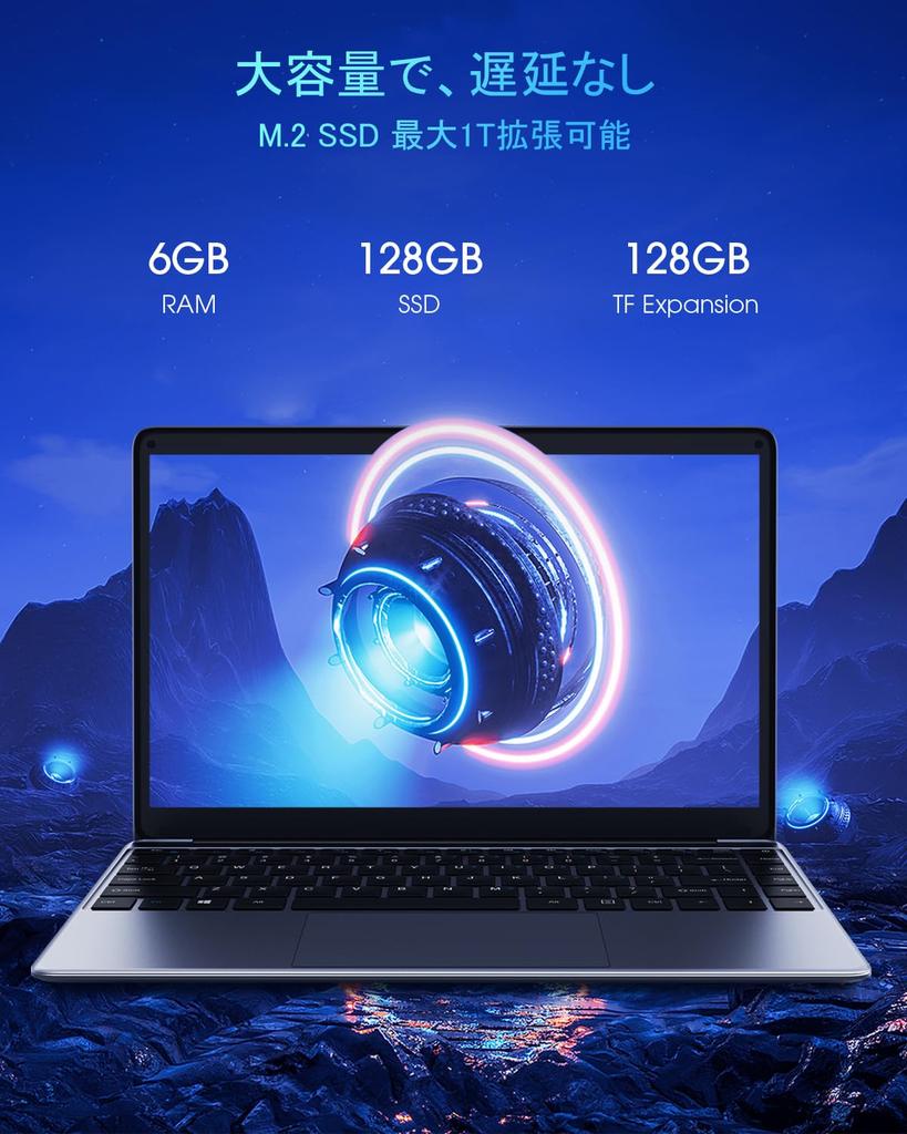 Laptop Herobook Pro Inch CHUWI N4020 Equipped with Windows 11 8GB RAM 256GB ROM TF Expansion Thin PC Notebook Full HD IPS Wide Viewing Angle Web