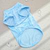Dog Vest Elastic Slim Fit Breathable Anti-Skipping Ice Silk Cool Feeling Versatile Pet Vest Dust-resistant Pet Clothing