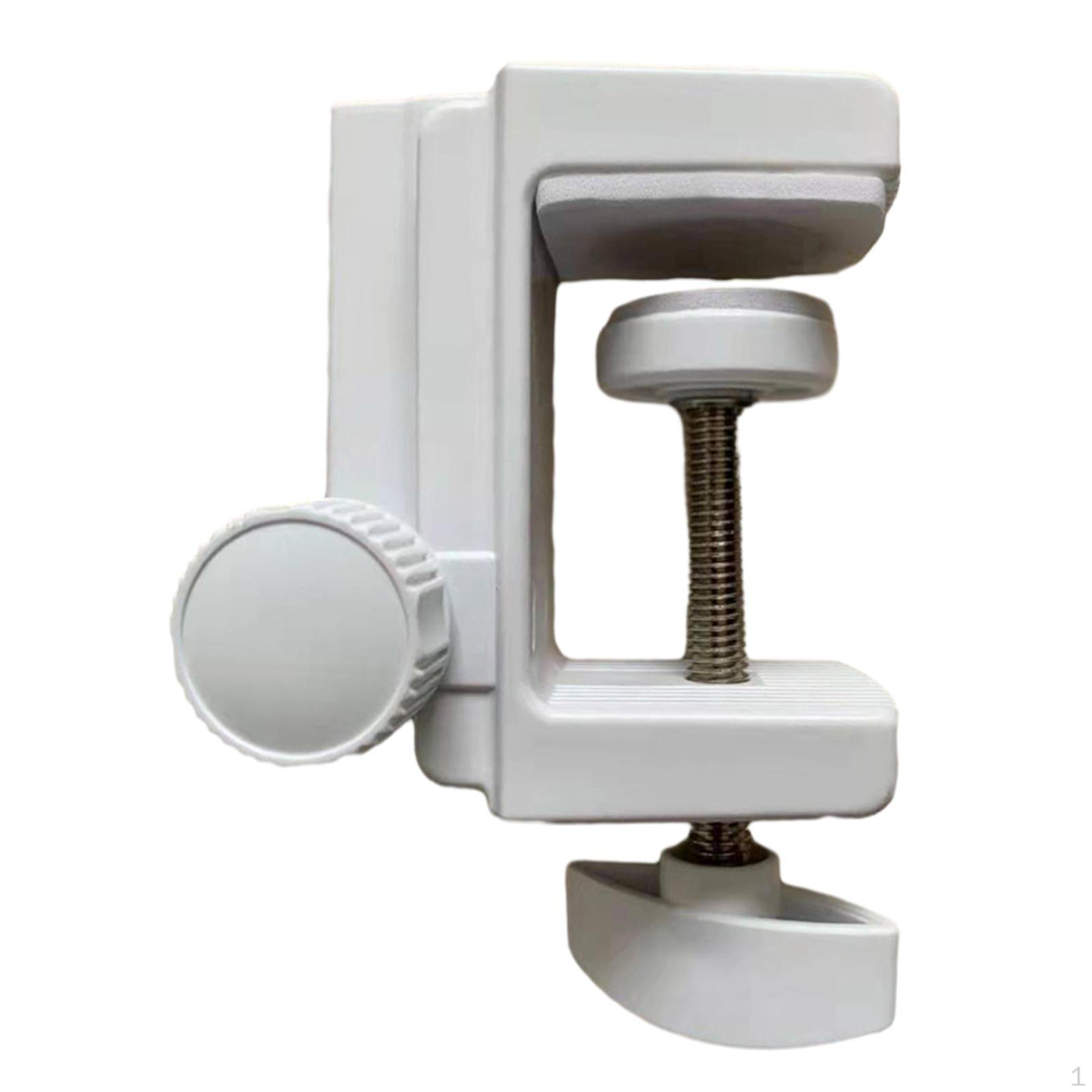 

Зажим для настольного фиксированного держателя, настольный зажим, крепежные приспособления для крепления зажимов, инструменты для тяжелых условий эксплуатации белый