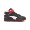 Puma Rebound LayUp Little Kid Black High Risk Red Kids Sneakers White 370488-08