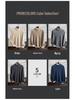 Men's 100% Pure Cashmere Half-High Collar Knit Sweater - Business Casual Long Sleeve Pullover