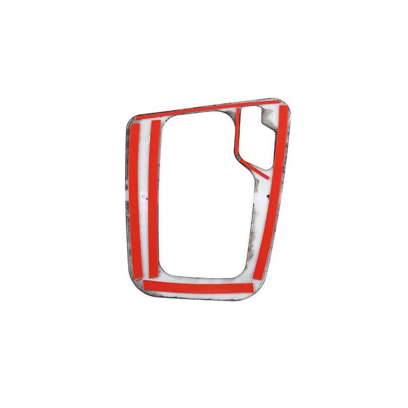 Car Gear Shift Box Display Panel Cover Shift Lever Frame Sticker For BMW 3 Series E46 1998-2004 Auto Interior Accessories