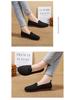 Breathable Soft Sole Mesh Flat Shoes for Middle-Aged and Elderly Women