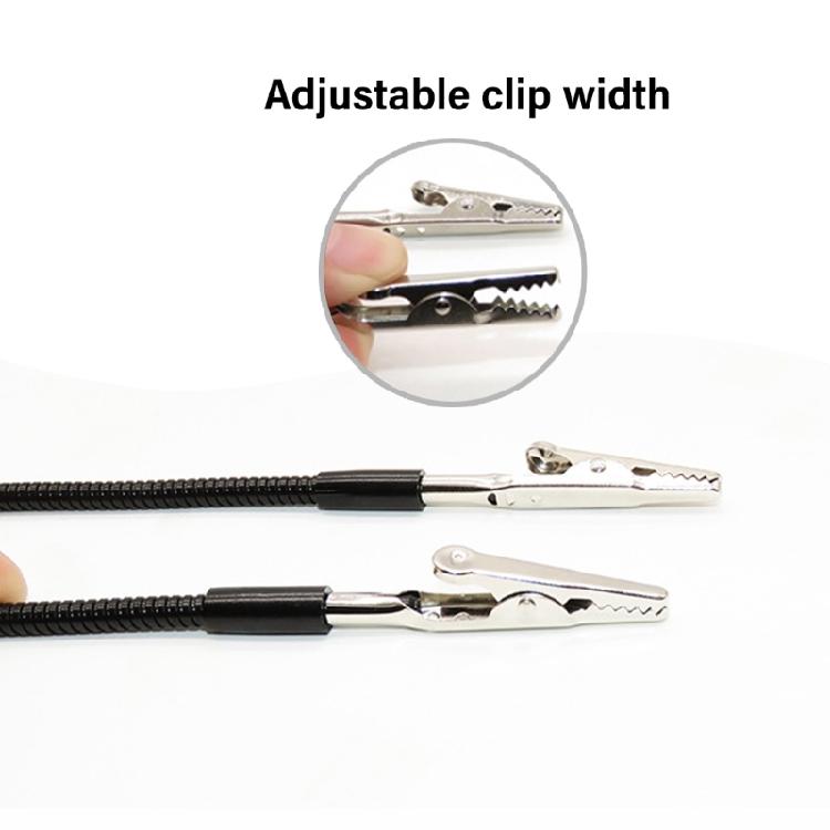 2 st Lödkolvsklämma Hjälphandsklämma Svetsning Justerbar Klämma Lödmontering Svetsningstillbehör Krokodilklämmor