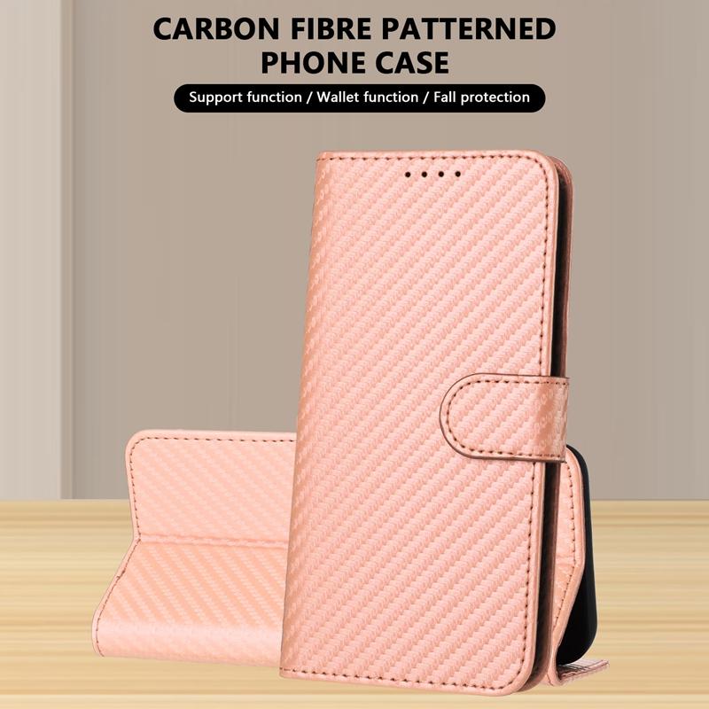 Wallet Flip Carbon Fiber Case For Samsung Galaxy S10 S9 S8 S10E Note10 Plus Note20 Ultra Note9 Note8 S7 Edge Magnetic Cover Etui