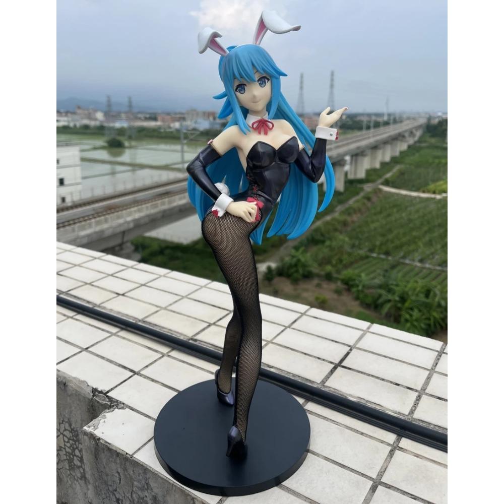 Native B-STYLE KonoSuba Megumin Aqua Yunyun Bunny Girl figure PVC Action Statue Adult Collectible Anime Model Doll Toys Gifts