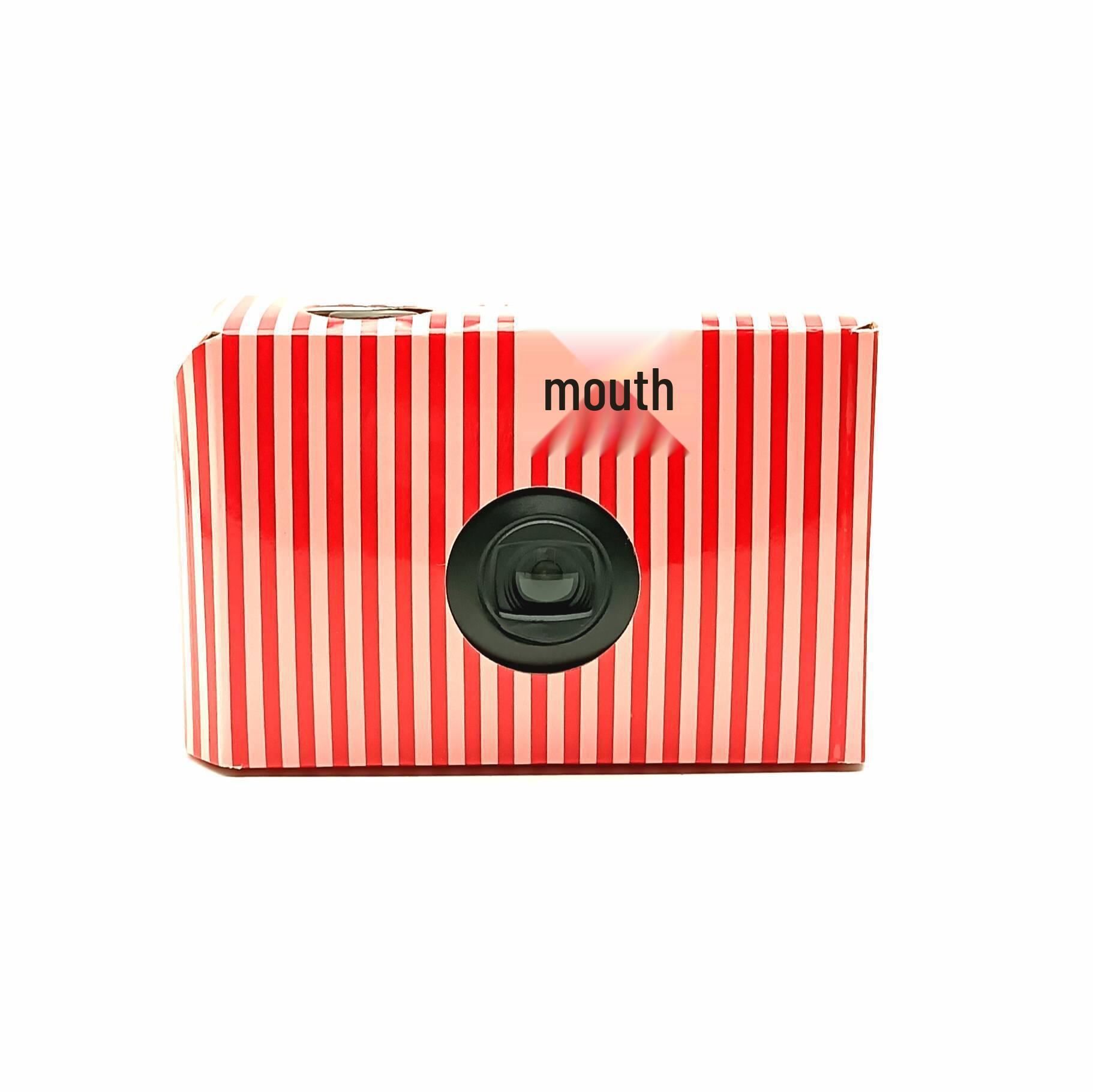 

D76 Black & White Disposable 35mm Film Camera, No Flash, Customizable Logo 8 Sheets