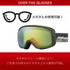 SWANS Snow Goggles GLR Red Mirror X Gray Glasses Compatible Ski Snowboard Free Size 200-MDHS