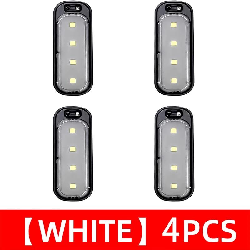 Door Welcome Light/interior Ambient Light Car Door Lighting, Wiring Free Ambient Light Door Opening Warning Sensor Welcome Light