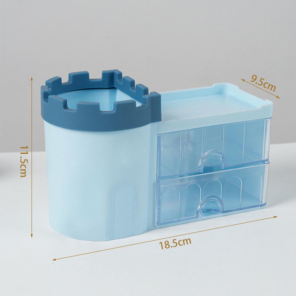 

Пластиковый ящик для хранения, контейнер для ручек, высококачественное ведро для хранения канцелярских принадлежностей, подарок для студентов