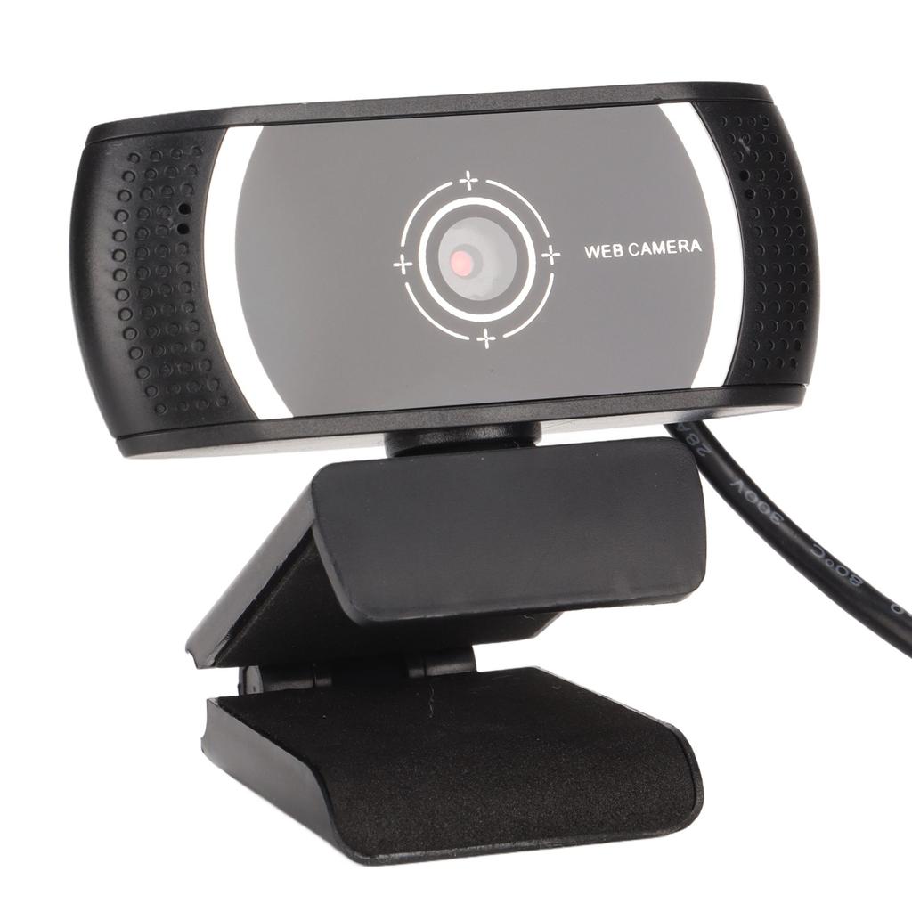 USB Camera 720p Easy Use High Resolution Many Functions Flexible Rotation Computer Camera