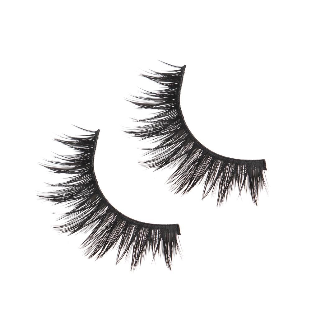 5 Pairs Long Natural Cross Soft Eye Lashes Extension False Eyelashes Handmade Black