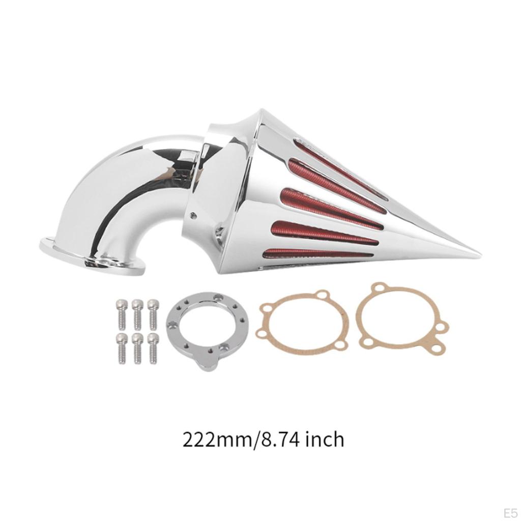 Motorcycle Air Cleaner Kit Practical Accessories Replace for XL 2004up Black